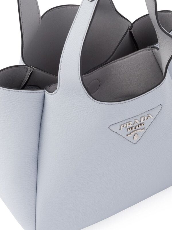 Prada logo-plaque tote bag - Image 5