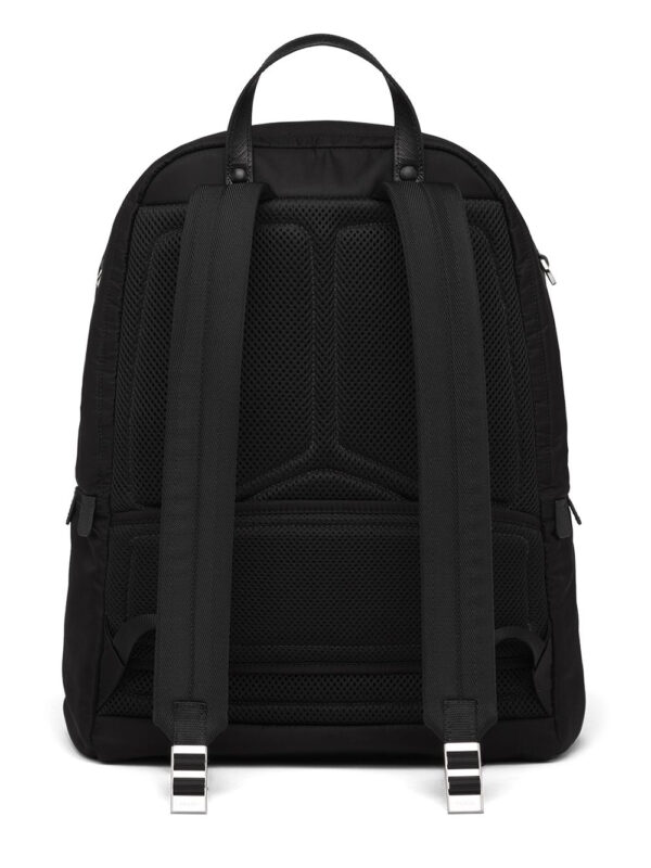 Prada Re-Nylon logo-plaque backpack - Image 3