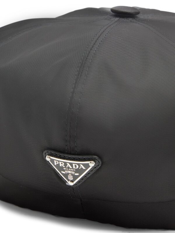 Prada Re-Nylon triangle-logo hat - Image 2