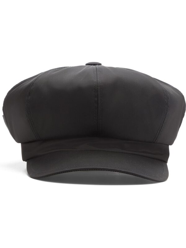 Prada Re-Nylon triangle-logo hat