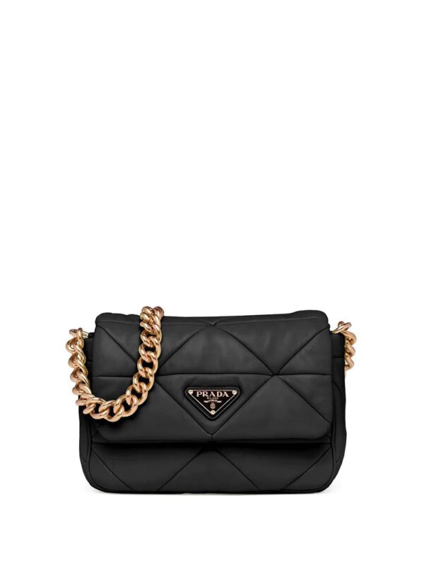 Prada  System patchwork shoulder bag
