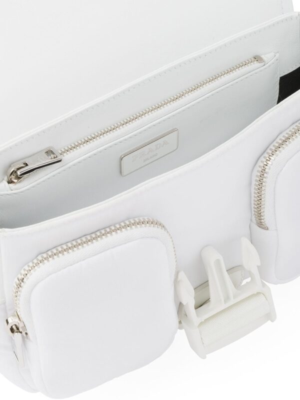 Prada pocket detail shoulder bag - Image 5