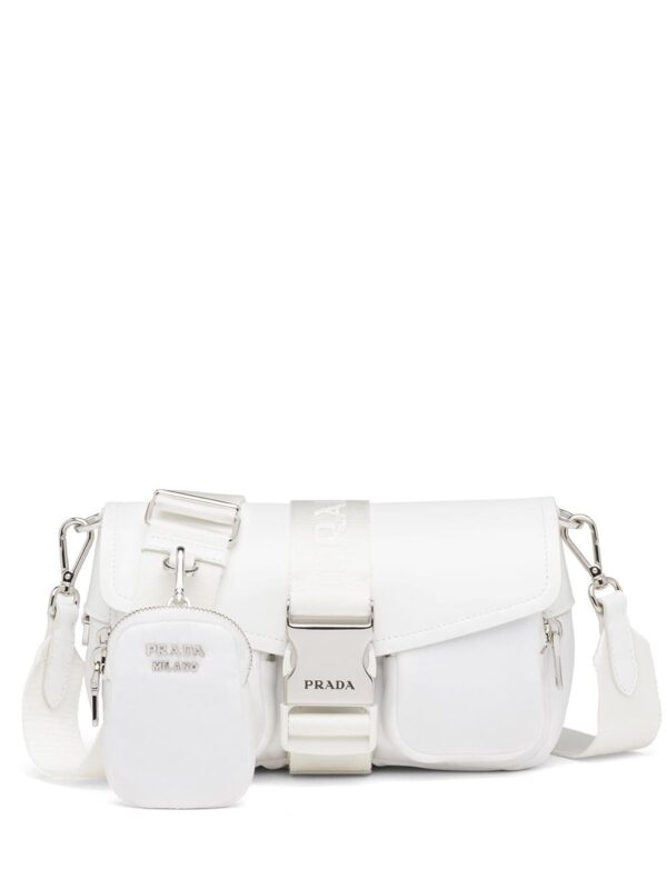 Prada pocket detail shoulder bag