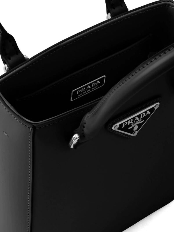 Prada  triangle-logo tote bag - Image 4