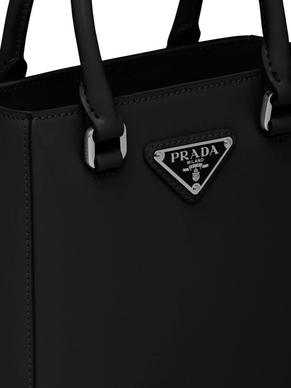 Prada  triangle-logo tote bag - Image 3