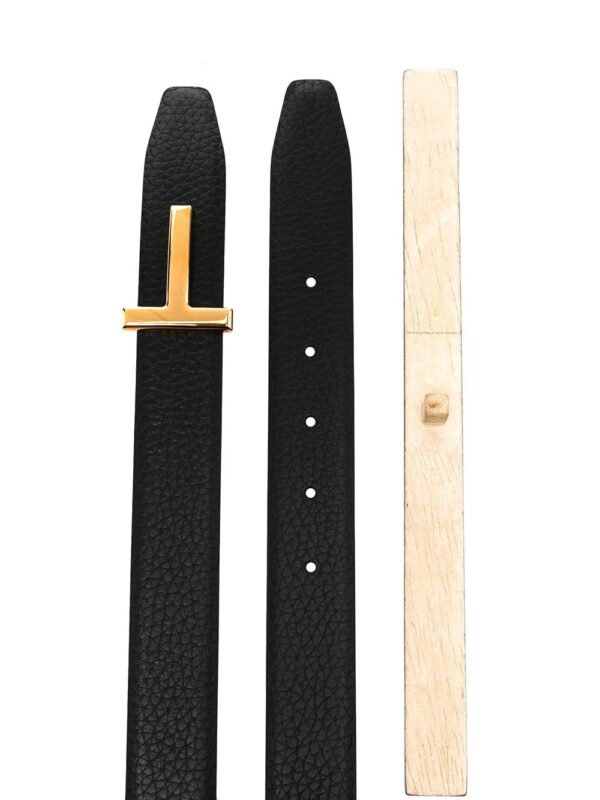 TOM FORD  logo-buckle belt - Image 2