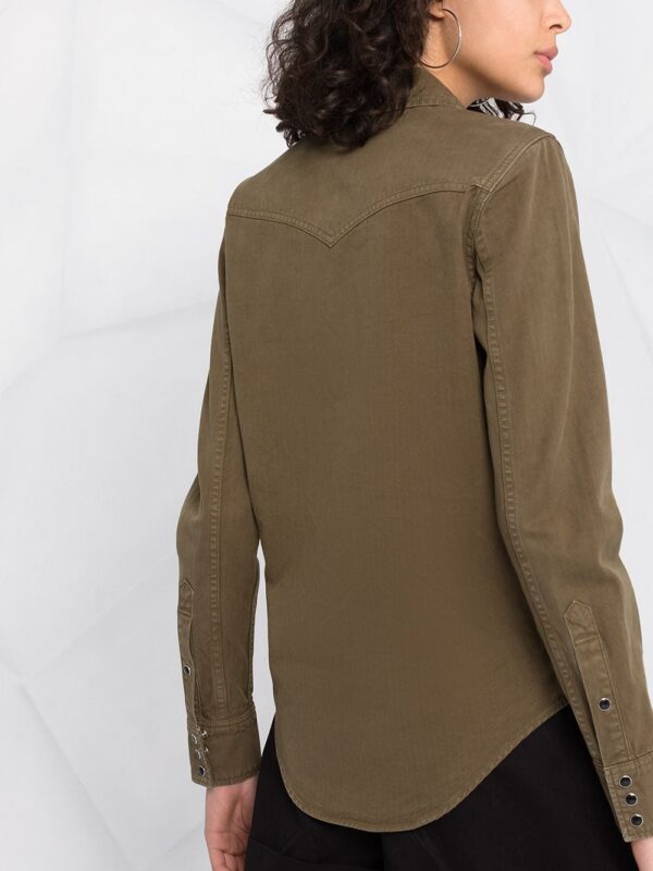 Saint Laurent  snap-fastening western shirt - Image 3