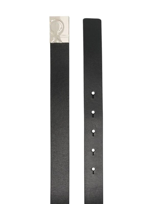 Calvin Klein  square logo-buckle belt - Image 2
