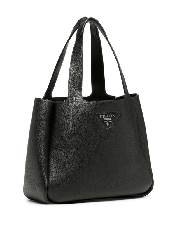 Prada  Flou leather tote bag - Image 3