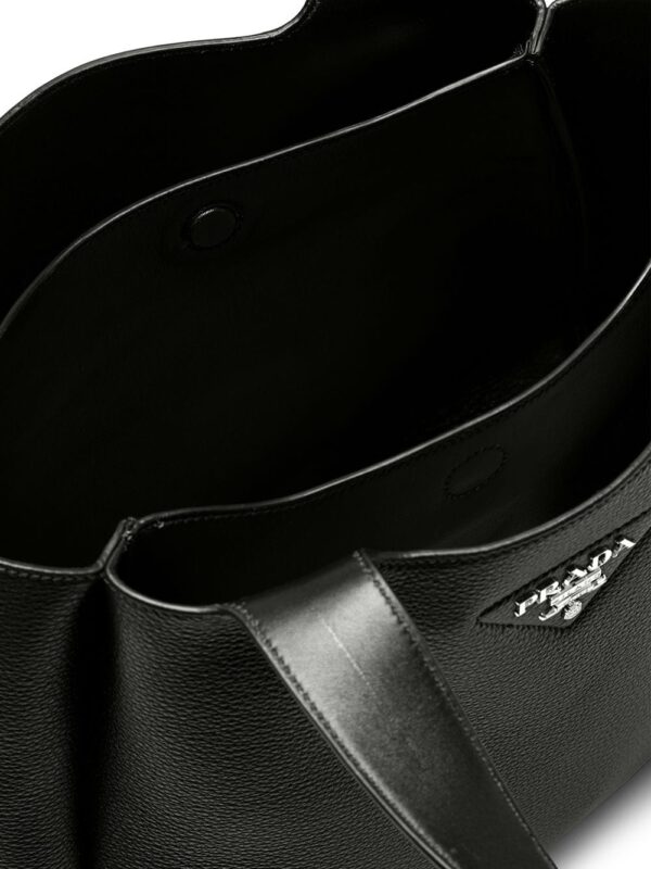 Prada  Flou leather tote bag - Image 4
