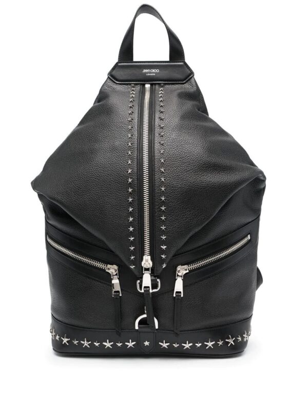 Jimmy choo Fitzroy star-studded backpack