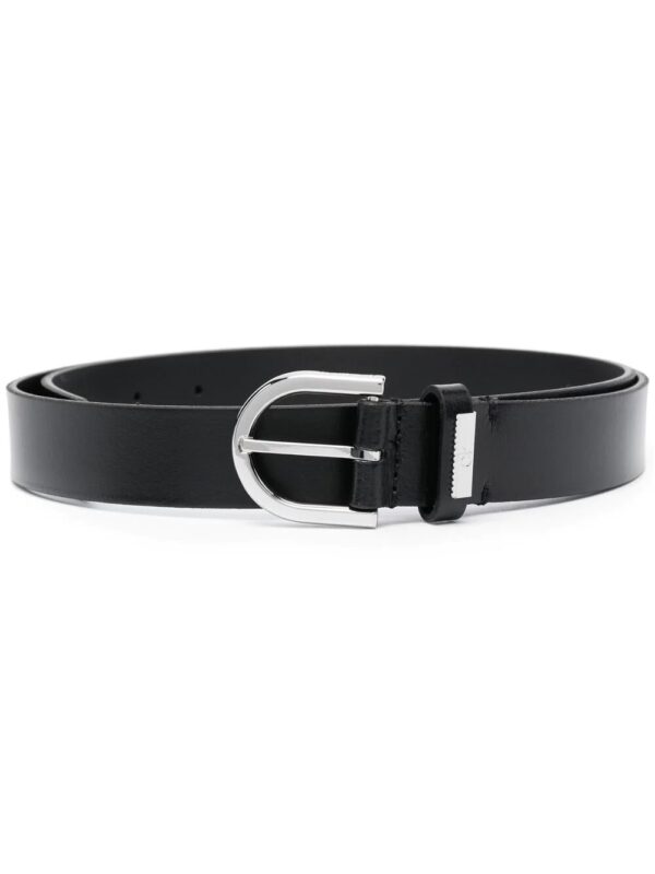 Calvin Klein  25mm round leather belt
