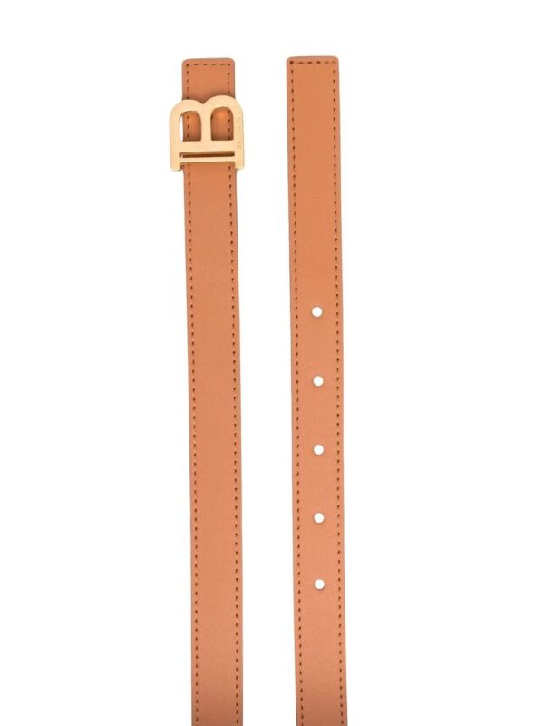 Balmain  logo-plaque buckle-fastening belt - Image 2