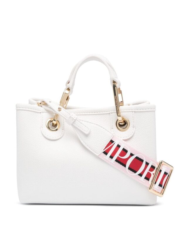 Emporio Armani mini MyEA logo-strap tote bag