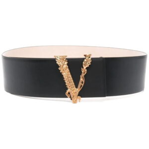 Versace  Virtus leather belt