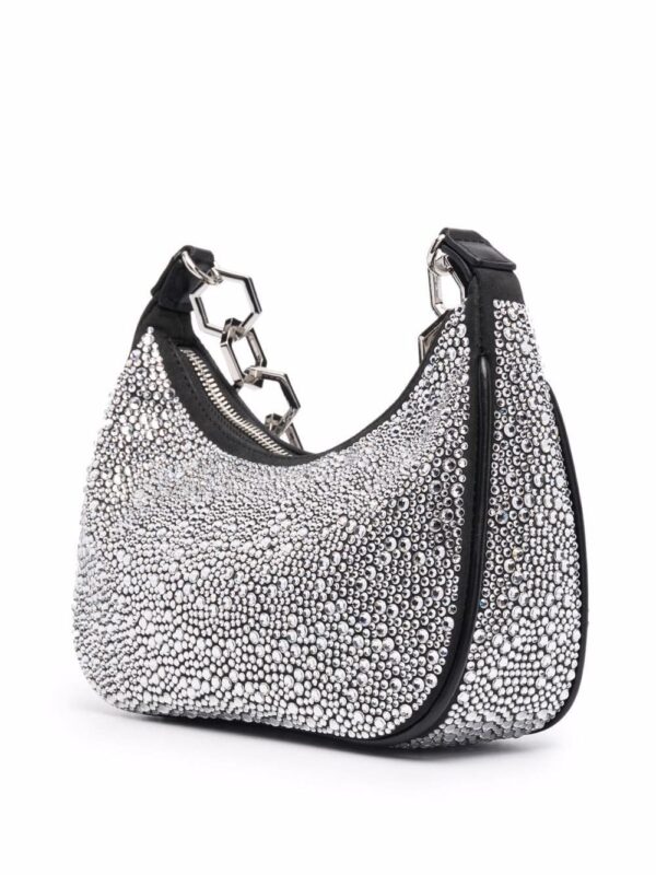 Philipp Plein crystal-embellished shoulder bag - Image 3