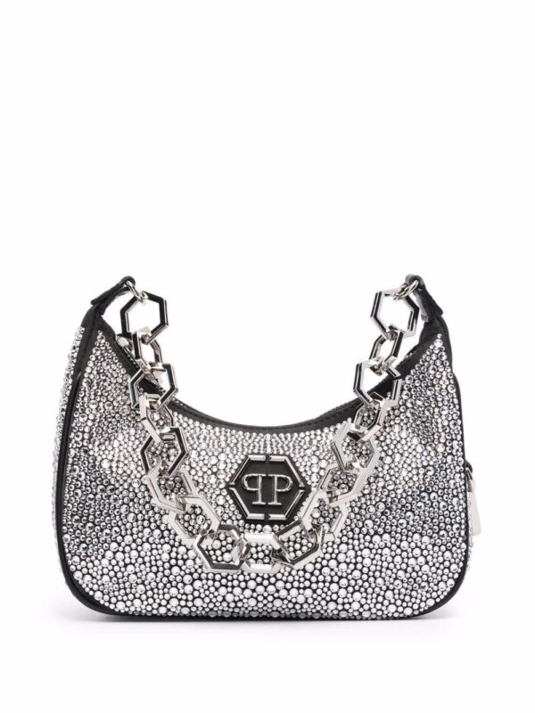 Philipp Plein crystal-embellished shoulder bag