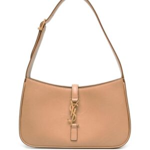 Saint Laurent logo-plaque shoulder bag