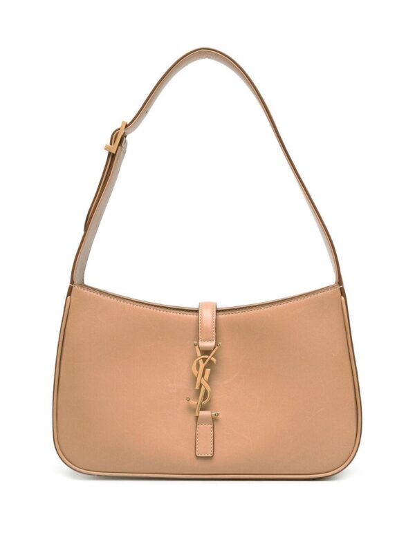 Saint Laurent logo-plaque shoulder bag