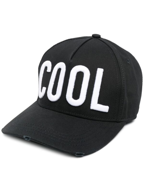 DSQUARED2 embroidered-slogan baseball cap