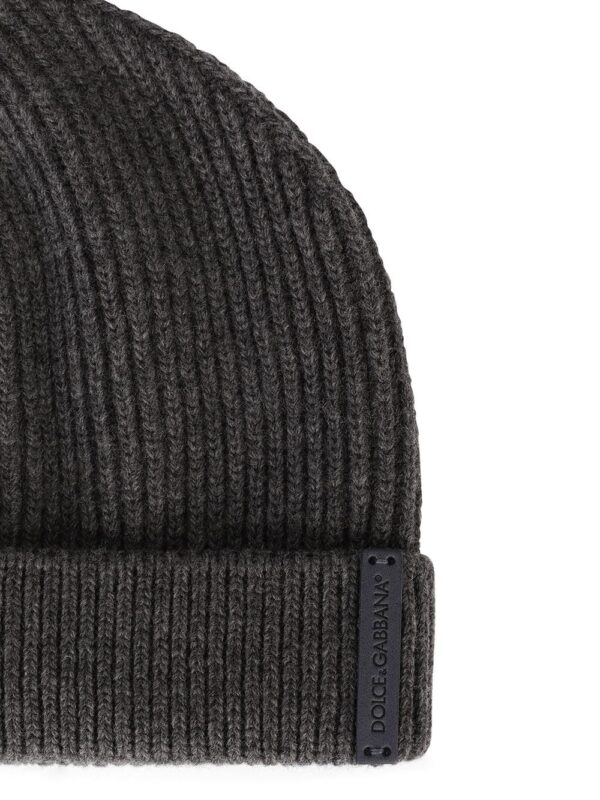 Dolce & Gabbana fisherman's-knit wool beanie - Image 2