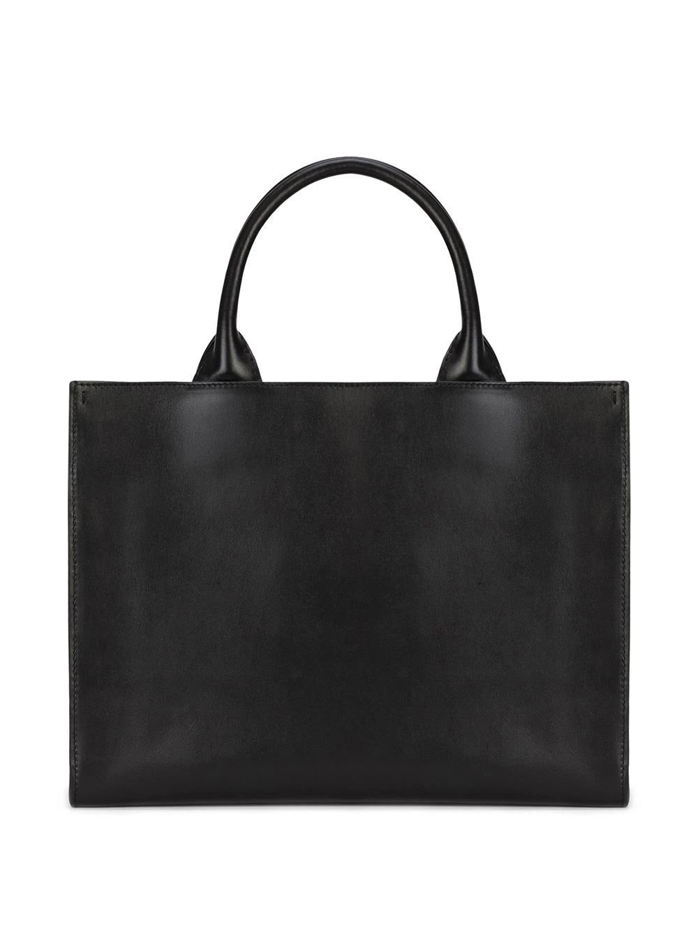 Dolce & Gabbana DG Daily logo-print calf leather shopper bag - Image 2