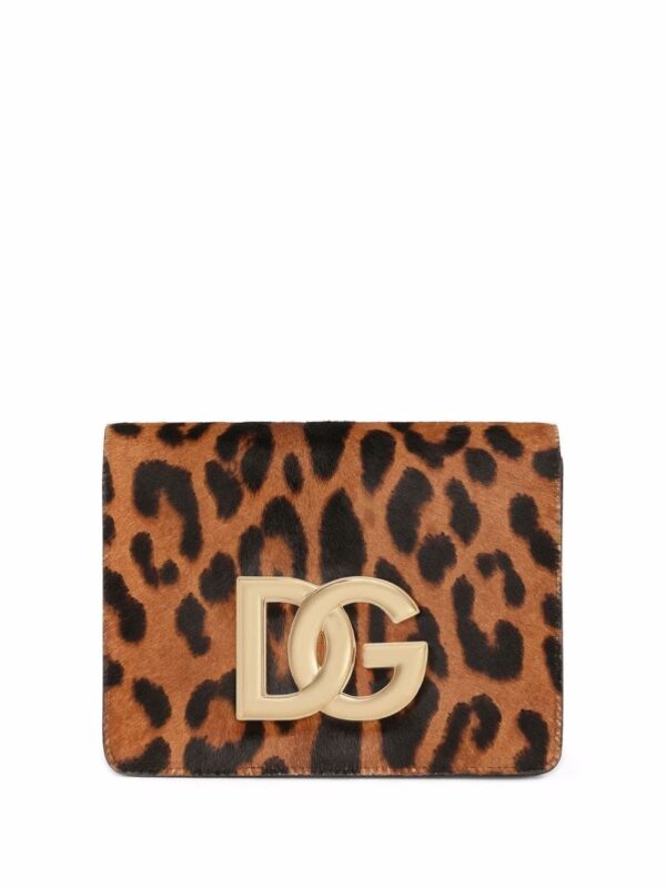 Dolce & Gabbana 3.5 leopard-print crossbody bag