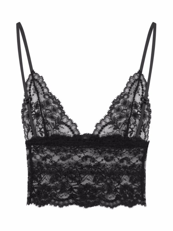 Dolce & Gabbana  spaghetti-strap lace bralette - Image 3