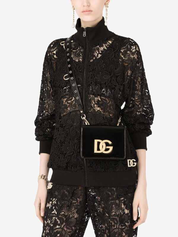 Dolce & Gabbana 3.5 patent leather crossbody bag - Image 5