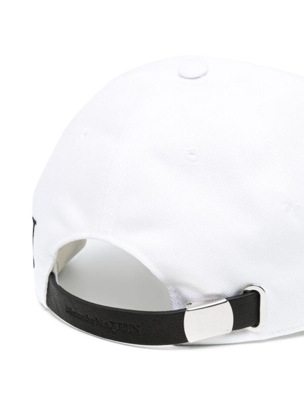 Alexander McQueen logo-embroidered baseball cap - Image 2
