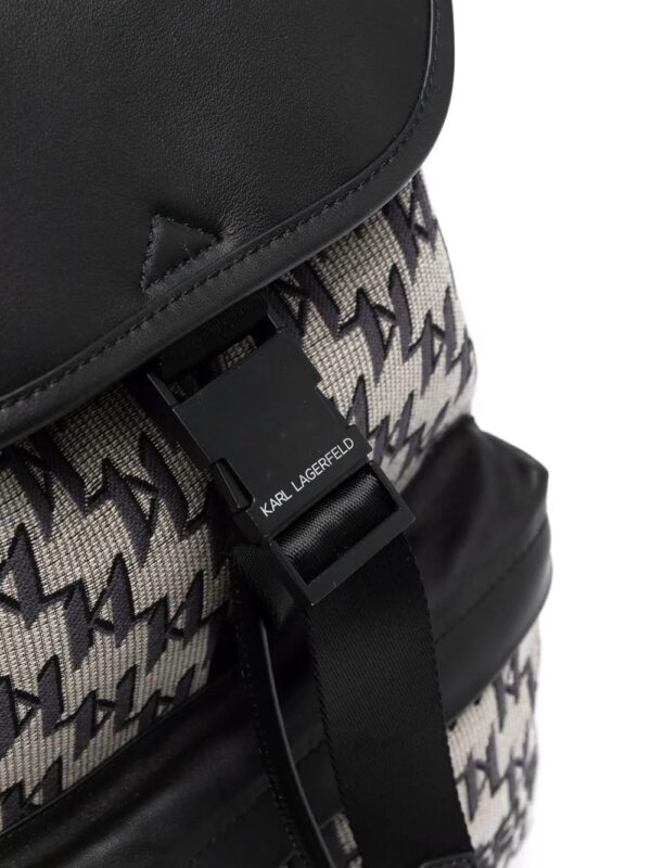 Karl Lagerfeld jacquard-monogram backpack - Image 4