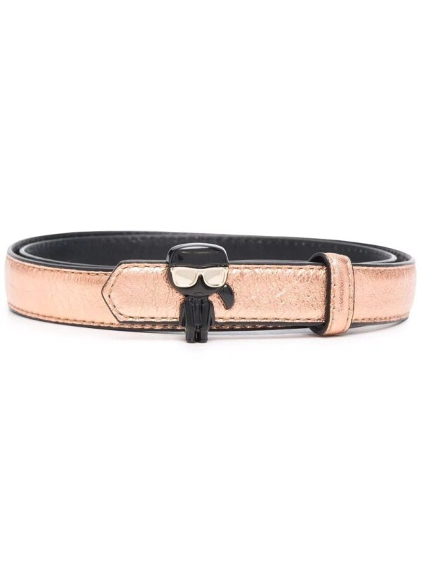 Karl Lagerfeld  K/Ikonik 3D Pin belt