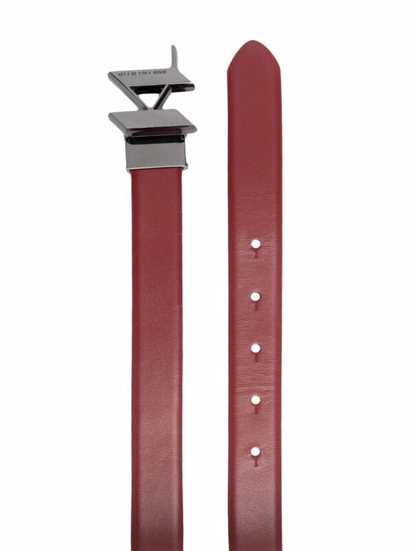 Karl Lagerfeld  K/Monogram reversible logo-buckle belt - Image 2