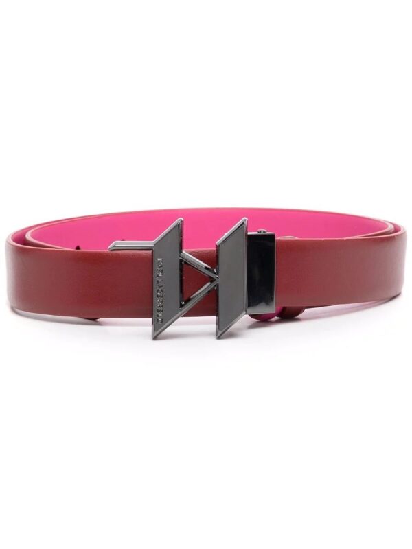 Karl Lagerfeld  K/Monogram reversible logo-buckle belt