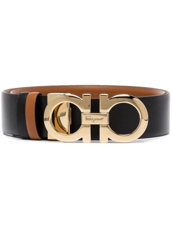 Ferragamo  Gancini reversible leather belt