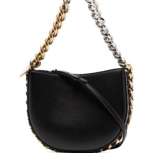 Stella McCartney Frayme faux-leather shoulder bag