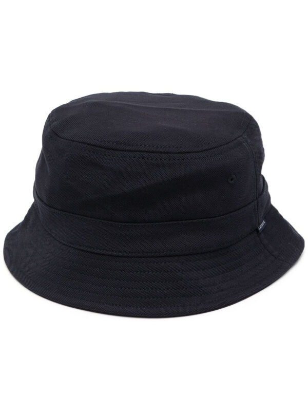 Lacoste logo-patch detail sun hat