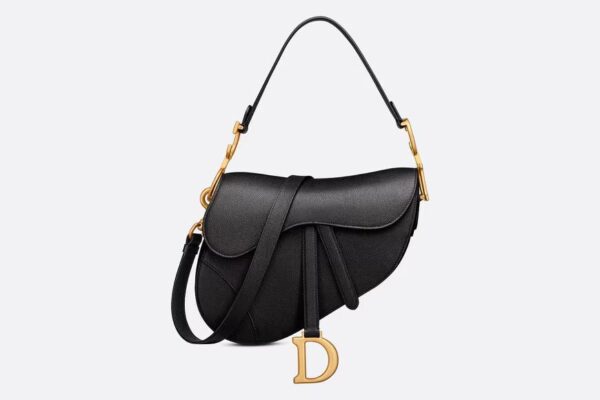 Dior Saddle Bag with Strap - Image 4