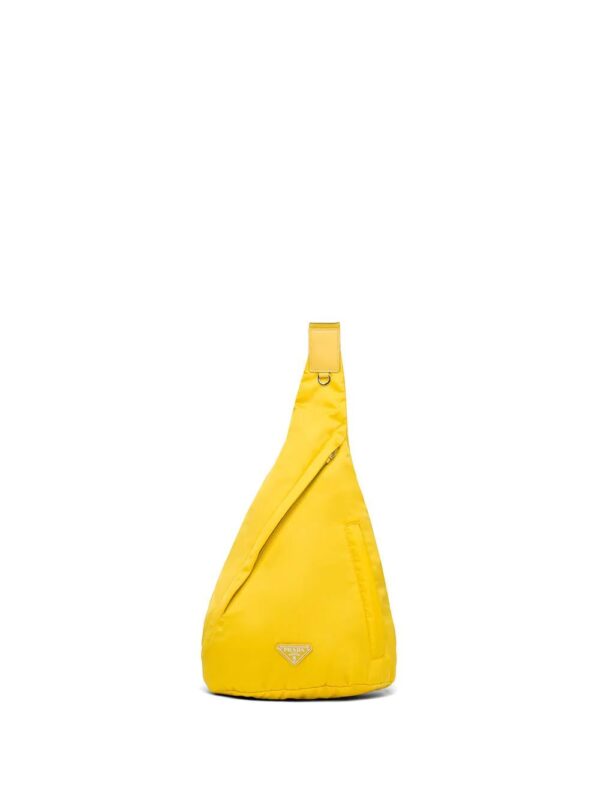 Prada Re-Nylon logo-plaque backpack
