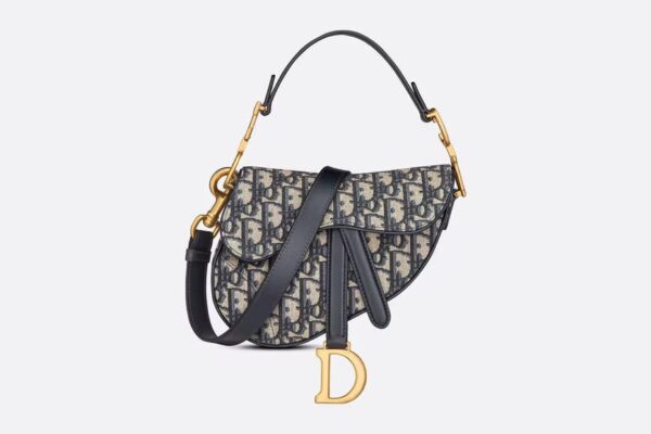 Dior Mini Saddle Bag with Strap