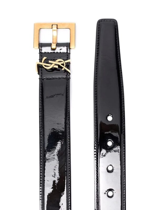 Saint Laurent  monogram plaque belt - Image 2