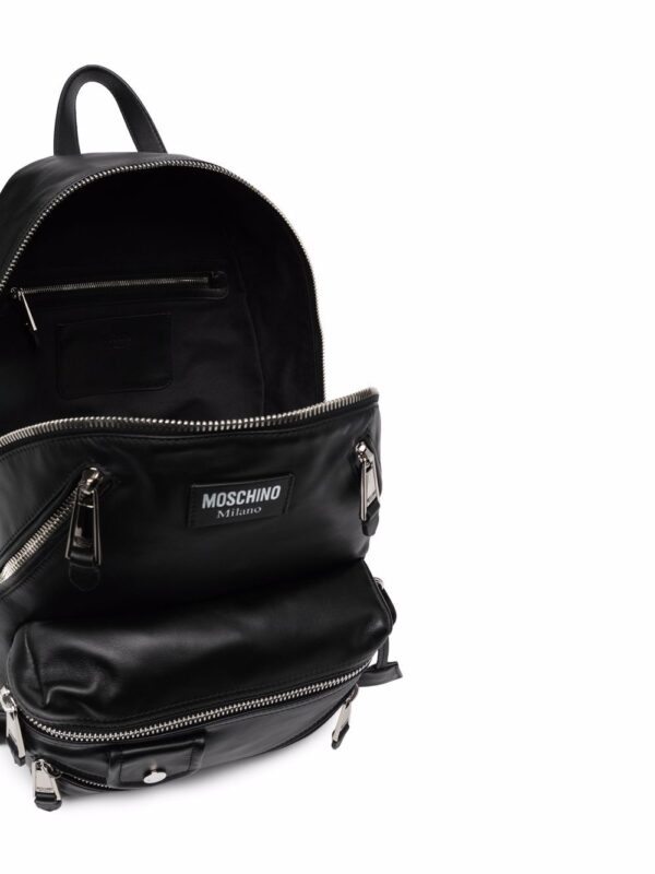 Moschino biker-style backpack - Image 5