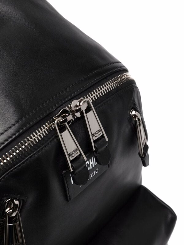 Moschino biker-style backpack - Image 4