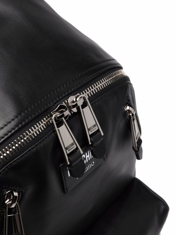 Moschino biker-style backpack - Image 4