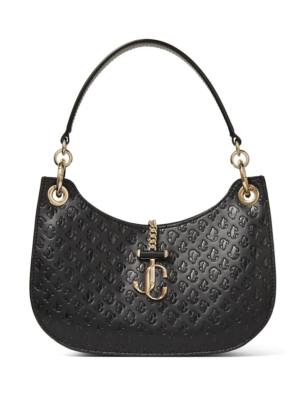 Jimmy choo Varenne curved tote bag