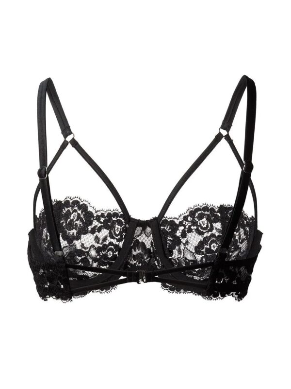 Fleur Du Mal  Foxy lace half-cup bra - Image 2