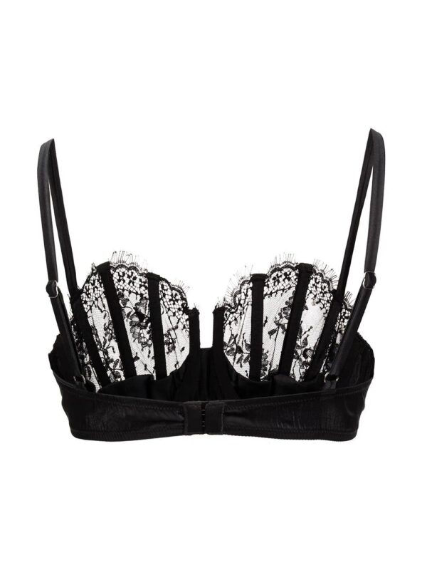 Fleur Du Mal  Frankie Lace boned balconette bra - Image 2