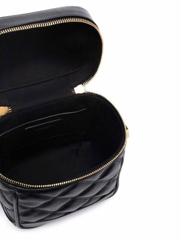 Saint Laurent  80s Vanity quilted shoulder bag - Image 4
