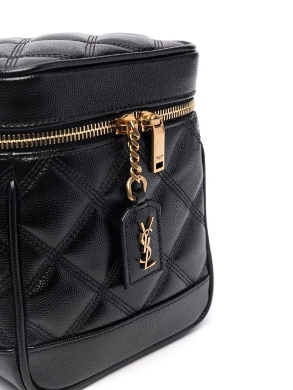 Saint Laurent  80s Vanity quilted shoulder bag - Image 3