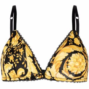 Versace  Barocco triangle bralette